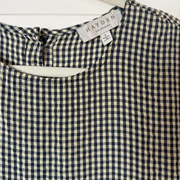 Hayden Black and White Checkered Dress - Picture 2 of 4